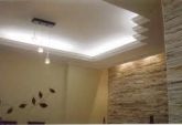 Sanca aberta com LED Branco